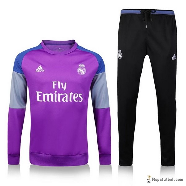 Chandal Real Madrid 2016/17 Gris Purpura